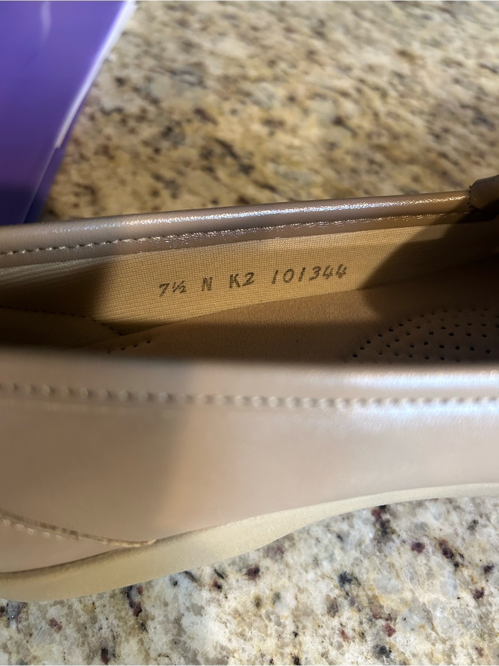 SAS Softie tassel/Kiltie leather loafers. Taupe size 7.5N. New??? - Picture 8 of 12